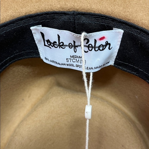 Lack of color teak rancher hat size medium new with tags - Picture 10 of 10